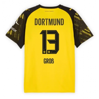 Billige Fotballdrakt Borussia Dortmund Pascal Gross #13 Replika Hjemmedrakt 2025-26 Kortermet
